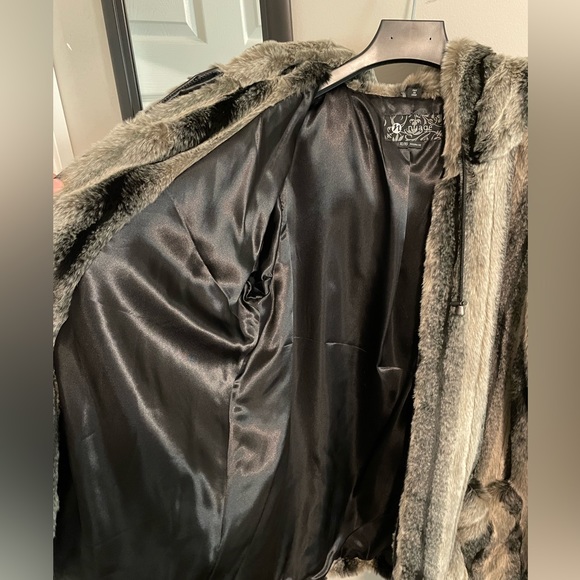 Faux Fur Jacket -XL - Picture 2 of 5